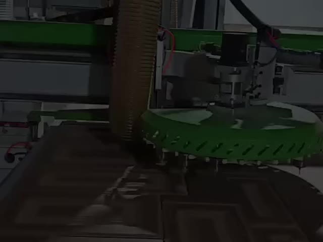 1220mm X 2400mm Automatic Knife Changing Cabinet Door Engraving Machine