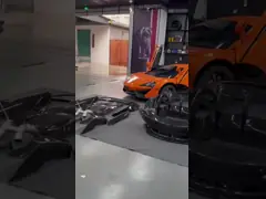 McLaren 540c 570s 570gt Kohlenstofffaserkörper-Kit 540c 570s 570gt Modernisierte 600LT-Style Vorder- und Rückstoßfänger-Spoiler-Kapuze