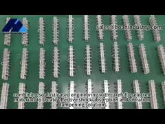 مواد الفولاذ المقاوم للصدأ JGX-0160D-2A عازل اهتزازات سلك سلكي دائم للمعدات الفوتوغرافية