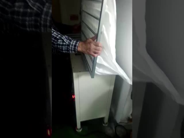 50Hz ポケットフィルター製造機 2KW バッグフィルターフレームを絞る機械