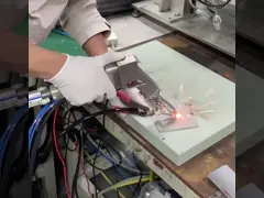 Handheld Double Motor Laser Welding Head with Multi-Geometry Beam Shapes