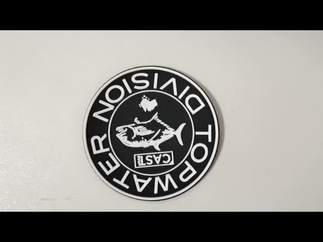 Customized Clothing Heat Transfer Printing Labels Silicone 3D Logo