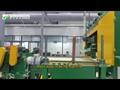 Linia produkcyjna paneli kamiennej wełny Linia produkcyjna płyt izolacyjnych wełny mineralnej