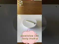 Suspension-Ready LED Strip Profile For Commercial Cove Lighting