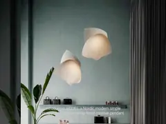 Nordic modern simple restaurant bedroom shop hotel creative pendant lighting