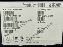 ADXL950WYEZD Sensor IC Eenassige versnellingsmeter met dubbel spectrum versnelling sensing