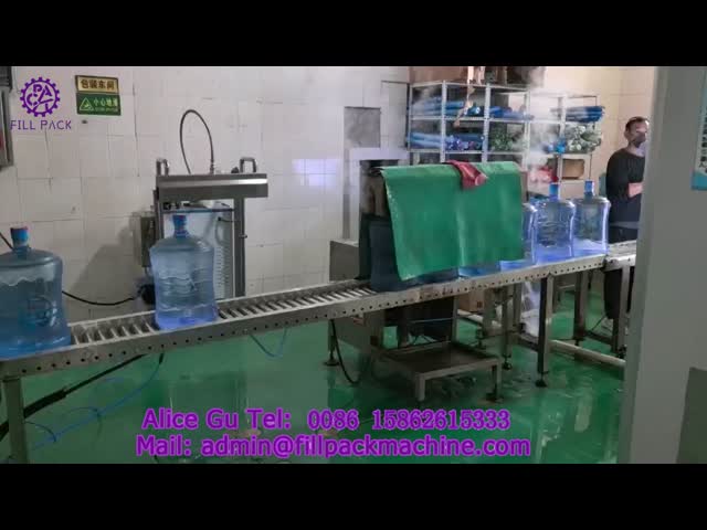 Полное 200BPH автоматическое 18.9L производственной линии воды 5 галлонов машина чистой заполняя bottlling