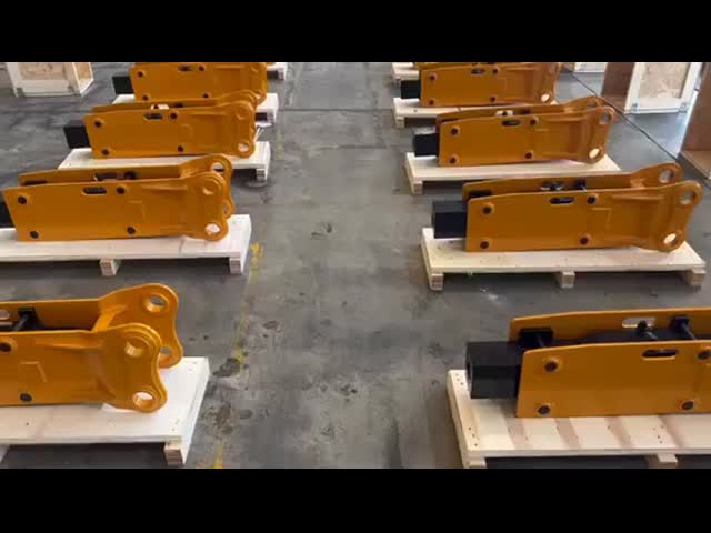 工業レベルのためのJcb掘削機のための水力岩石破片,水力破片切片 155mm