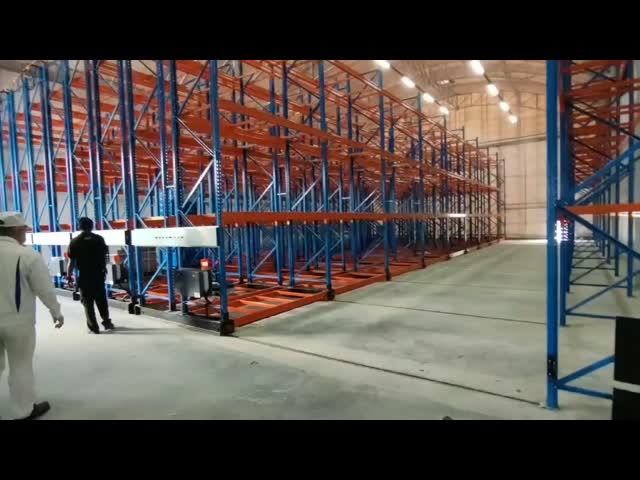 Movable heavy duty rack