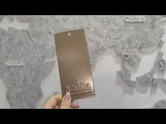 Couche en poudre brune métallique durable pour les bâtiments