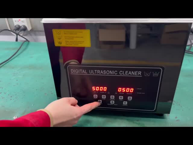 Black Titanium Digital Ultrasonic Cleaning Machine 30L Multifunctional Ultrasonic Cleaner