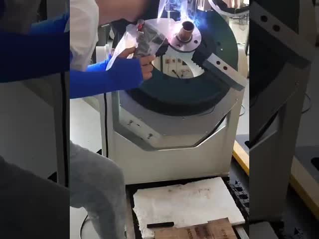 TIG / GTAW Máquina de solda de costura circular Máquina de solda automática de tubos