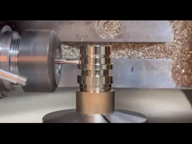 青銅製3軸電圧加工 バルブ用機械部品