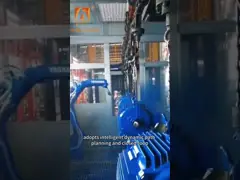 Электрический распылитель электростатической линии покраски с точностью покрытия ±5 микрон и использованием краски более 60%
