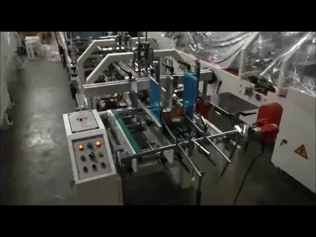 オートマティック フライパンボックス 粘着・折りたたみ機 紙紙 ポテトチップス カートンフォルダー 粘着機