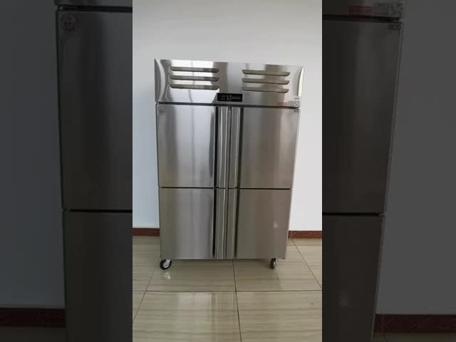 1500L 商用 キッチン 冷蔵庫 エネルギー効率 4 ドア 冷蔵庫 冷蔵庫