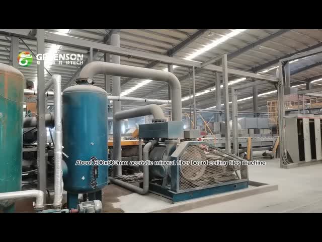 高容量のミネラル ファイバー・ボードの生産ライン建築材料の機械類