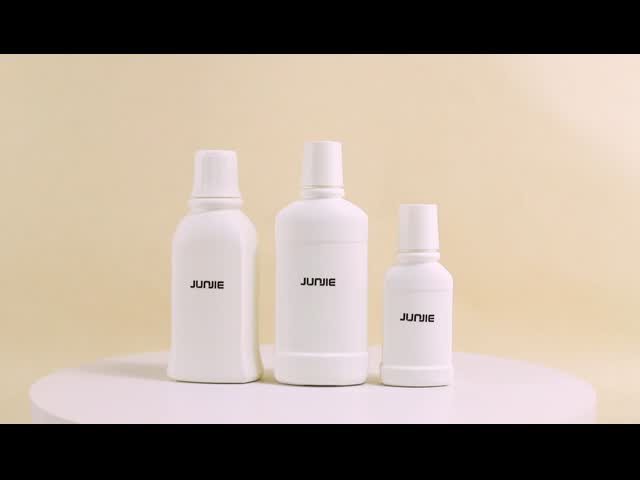 カスタマイズされたプラスチックマウスウォッシュボトル 100ml/250ml/300ml 化粧品用空体ローションボトル