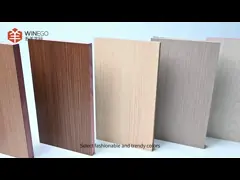 Üstün Ses Dayanıklı Akustik Mikro Perforasyon Panelleri Finer veya Melamine Finish