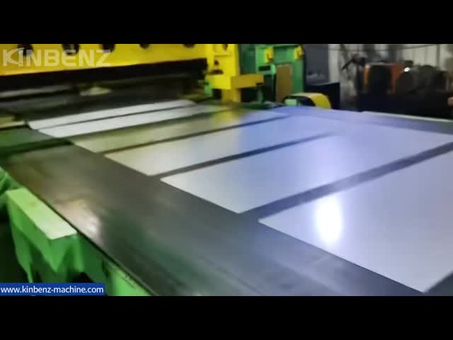 アルミニウム 切断長量生産ライン 1650mm 切断長量コイルライン