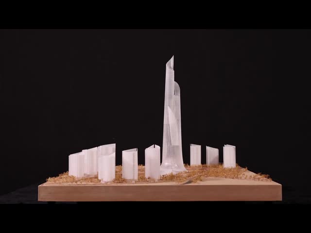 ニッケン・セッケイ - 1/1000 テンセント・キアンハイ・プロジェクト 大都市複合体
