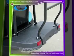 Low Speed Electric Vehicles 4 Seats AC Motor Electric Golf Cart For Resort Car