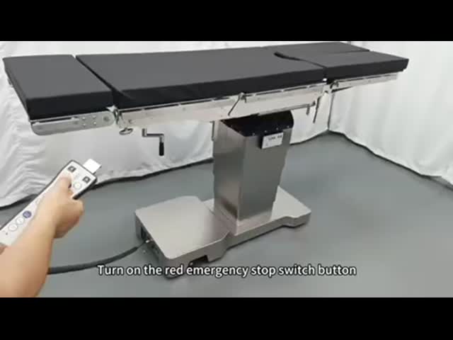 Stainless Steel Electrical Hydraulic Operation Tables Surgical Operating Table Hospital Equipment