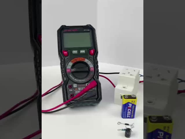 HT118E デジタルマルチメーター 20000 True Rms NCV HZ マルチメーター トランジスタ テスト ボルチメーター 容量計