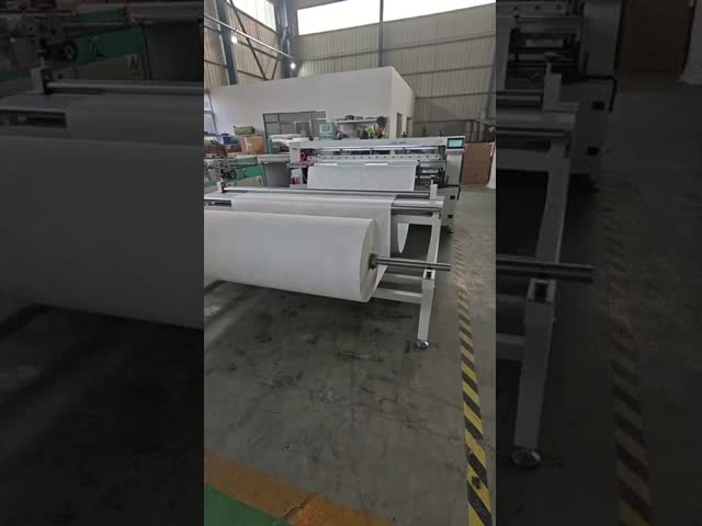 Full Auto Blade Folding Machine Pleating Height 20 - 150mm