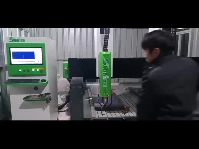 1825 Double Spindle Plane CNC Router Stone Engraving Machine