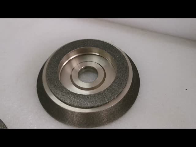 ナイフ 磨き 用の 電子 塗装 された 2 つの CBN 磨き 輪 の セット