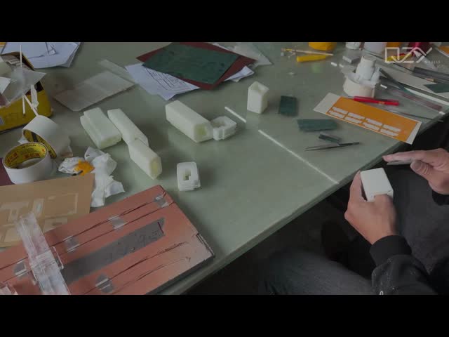 Модели песочницы Шэньчжэнь Таланты Жилищная группа- 1:75 Fengjing Residence Model