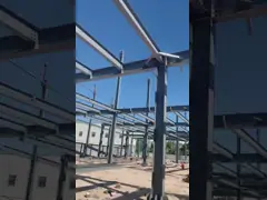 Customized Building Multiple Types Of Steel Structure Building Warehouse Workshop Garage Hangar