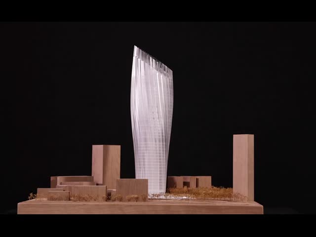 Aecom-1/1500 Модель городского дизайна острова Донгуань Вэйюань