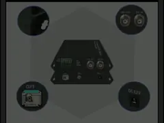 3G SDI Fiber Extender - HD Video Transmission with Long-Distance Support