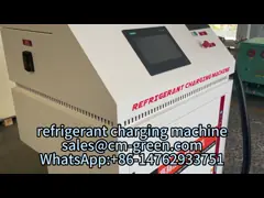 hydrocarbon R290 fully automatic freon R134a R290 heat pump refrigerant charging equipment