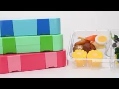 ABS Plastic Bento Lunch Box Bentgo Insulated Food Container With 2 Child Latches