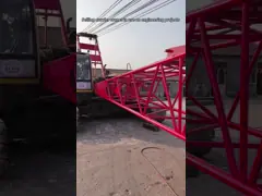 エネルギー節約 400T クローラークレーン サニー 1.2 Km/H 移動速度 video