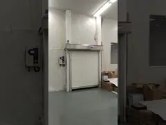 Rapide ouverture des portes à 100 pouces par seconde pour la salle de nettoyage