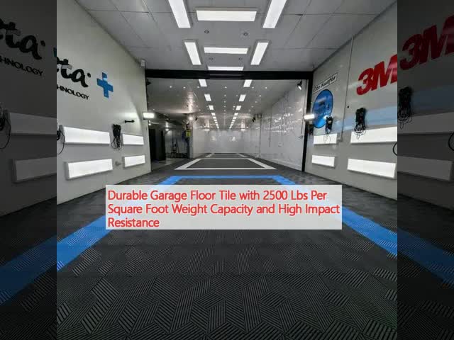 耐火性 組み合わさったガレージ 床タイル 設置が簡単 15.75 X 15.75 インチ 3D キューブ 黒 0.7 インチ 厚さ