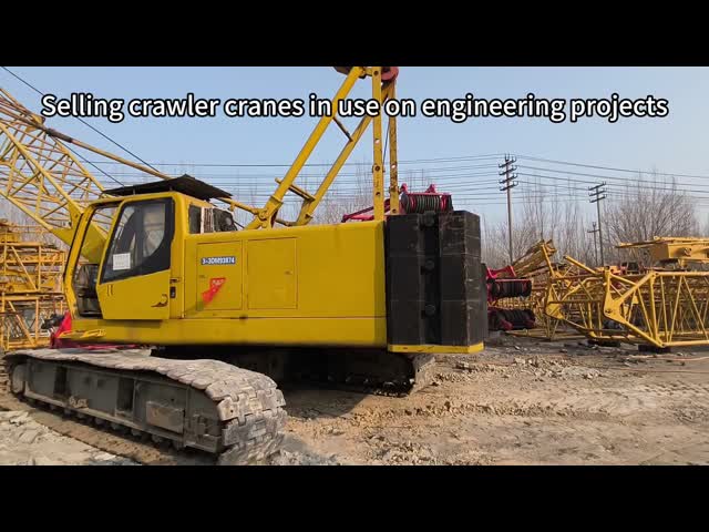 SANY 650T クローラークレーンは,建設現場に使用されるクレーン機器に適しています