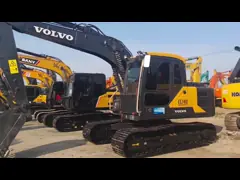 Original Import Used Excavator 14Ton Volvo Ec140 Machine Adopts Hydraulic Digger