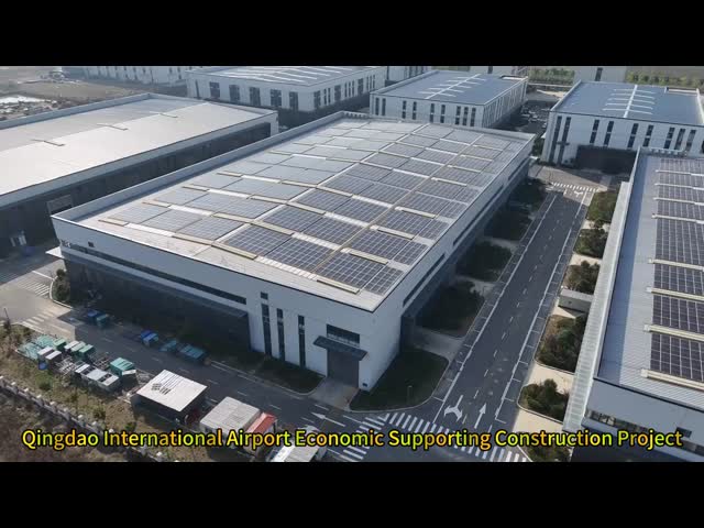 Industrial Modern Prefabricated Steel Structure Building Construction Customized