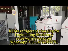 二重充填システム 炭化水素冷却剤充電機 R290 R600a 冷蔵庫充電機 video
