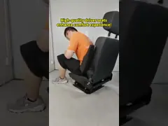 Height Adjustable Simulation Seat Narrow Backrest Static Seat