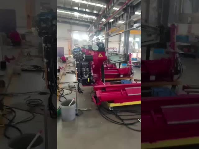 重荷大型車両用タイヤ交換機 24V ワークショップ用