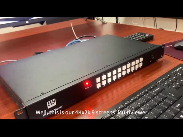 継ぎ目が無いスイッチャとのRoHs HDMI 1.4b HDCP 1.4 HDMI Multiviewer
