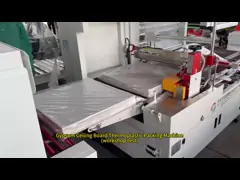 Papier d'aluminium de PVC/a stratifié la chaîne de production de tuile de plafond de gypse avec le système de contrôle de PLC