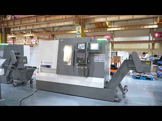CNC-оборотный центр HTC40Hm Длиннопротяженный рукавный шпиндель BMT55 Сервосиловая башня CNC-оборотный центр с оси Y