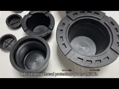 NC50 Heavy Duty Screw Cover Female Male Black plastic PP Thread Protector Caps